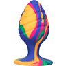 Analní Plug CALEXOTICS Cheeky Largue Swirl s přísavkou