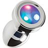 Plug anal S Pleasures Metal IRIS s LED osvětlením