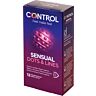 Kondomy Control Sensual Dots & Lines s extra stimulací