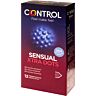 Kondomy CONTROL XTRA DOTS s texturou pro větší stimulaci