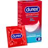 Kondomy Durex Sensitivo XL - Větší velikost a tenkost