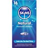 Kondomy SKINS Natural 16-Pack s pocitem druhé kůže