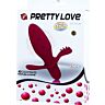 Masážní přístroj Pretty Love Flirtation s dvojí stimulací