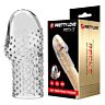 Návlek na penis FOR HIM Pretty Love Geek's s texturou