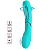 Vibrátor ROMANCE LEXIE s realistickou jazykem a 7 vibracemi