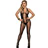 Bodystocking SUBBLIME 951832 s otevřenými zády a křížovými detaily