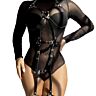 Postroj SUBBLIME FULL BODY HARNESS WITH LEATHER BUCKLES