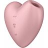 Vibrátor Satisfyer Cutie Heart s dvojím motorem