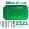 Masturbátor TENGA UNI EMERALD | univerzální design
