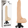 Vibrátor BASECOCK 2-1 Natural s realistickým designem