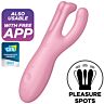 Vibrátor Satisfyer Threesome 4 s aplikací a 12 módy
