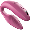 Nastavitelný párový vibrátor WE-VIBE SYNC 2 růžový