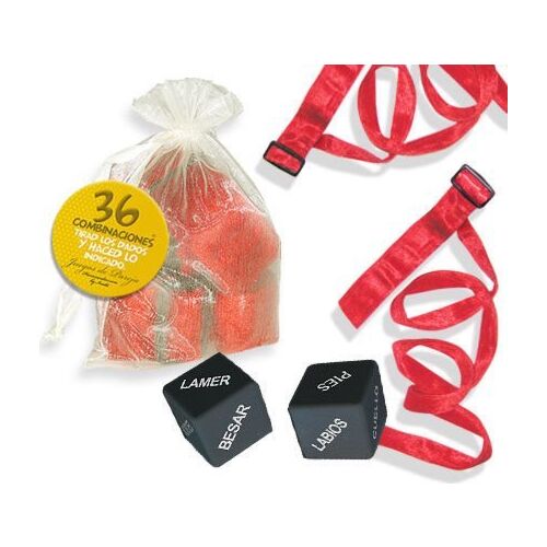 Kit de Ataduras INEDIT s kostkami a organzovou taškou