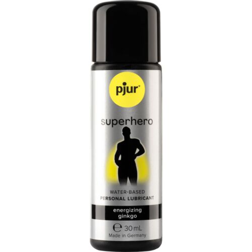 Lubrikant Pjur Superhero 30 ml s Ginkgo a retardantem