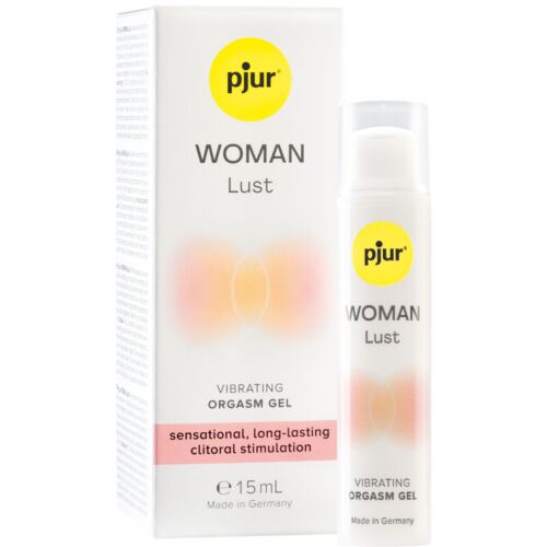 Gel Vibrátor PJUR Woman Lust s pocitem brnění