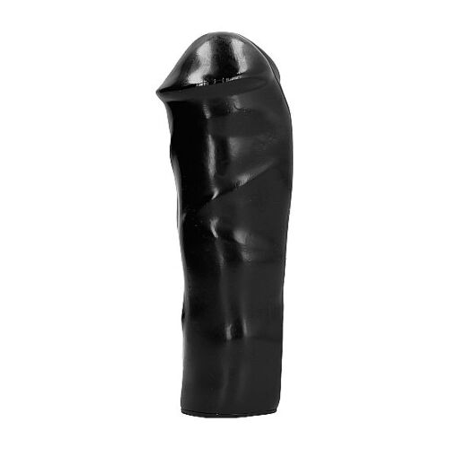 Dildo All Black 20 cm - Hipoalergenní silikon