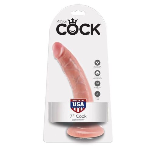 Dildo King Cock 7 - Realistický s přísavkou