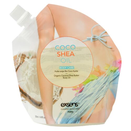 Olej Exsens Coco Shea Butter 250 ml pro každodenní použití