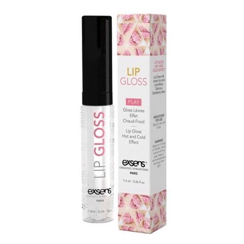 Lesk na rty Exsens Hot Kiss s efektem studená-teplá 7ml