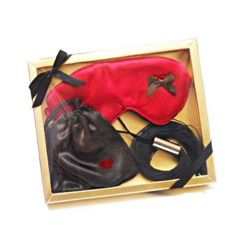 Set Bondage INEDIT Látkové Pouta s Antifazem