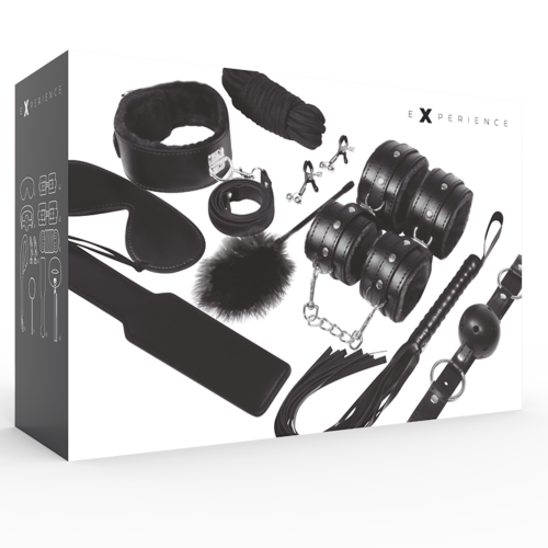 BDSM sada Loviux Kit BDSM Experience Black - set pro bezpečné hraní