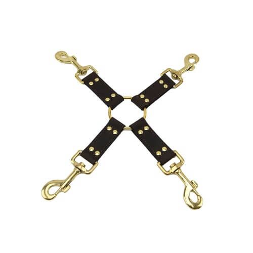 Pouta Bound Nubuck Leather 4 Way Hog Tie