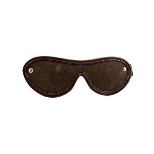 Zábal BOUND Nubuck Leather Blindfold s polstrováním