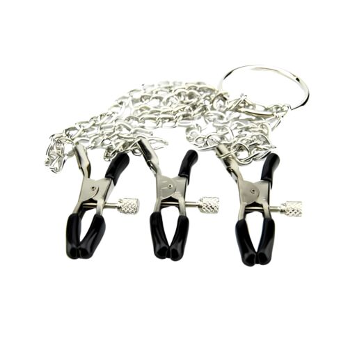 Clamp pro bradavky a klitoris Bound to Please 61 x 48 cm
