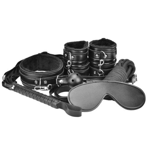 Restraint Loving Joy Beginner's Bondage Kit 8 kusů Negro