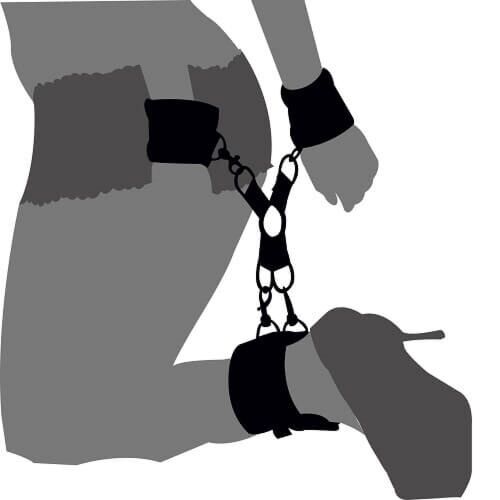 Pouta Loving Joy Hog Tie Set pro BDSM hru