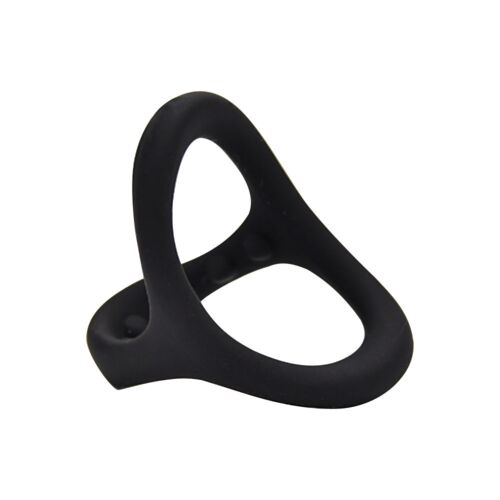 Kroužek Loving Joy Silicone Triple pro penis a varlata