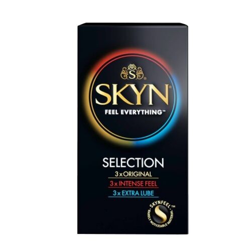 Kondomy Mates SKYN Selection 9 Pack - Měkký a bezpečný