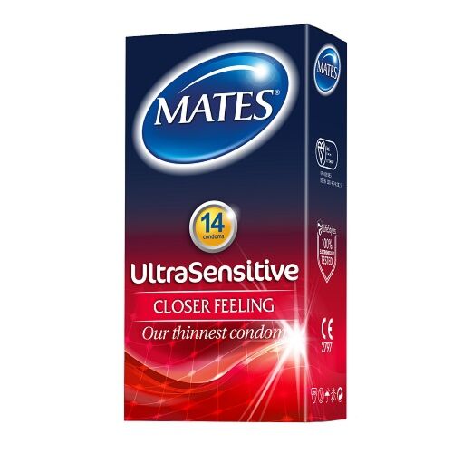 Kondomy Mates Ultra Sensitive 14 Pack