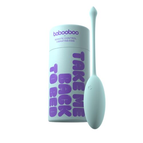 Vibrační vejce Tabooboo Take Me Back To Bed s dálkovým ovládáním