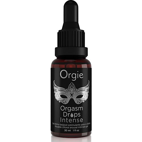 Gel intimní Orgie Orgasm Drops Intense s hřejivým efektem