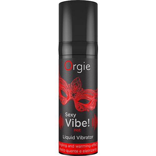 Gel stimulátor Orgie Sexy Vibe Hot s hřejivým efektem