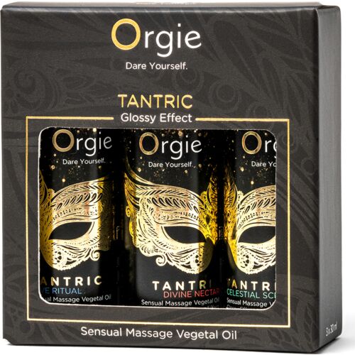 Olej na masáže Orgie Tantric Sensual 3x30ml | Intenzivní aroma