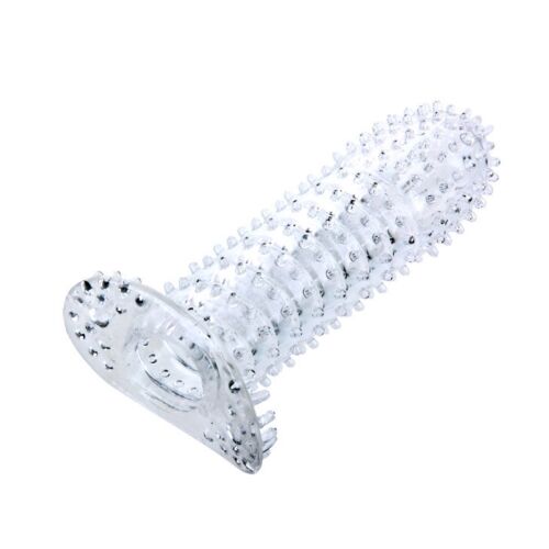 Návlek na penis BAILE FOR HIM 14 cm s stimulačními body