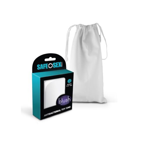 Taška na erotické hračky Blush Safe Sex Large s antibakteriálními vlastnostmi