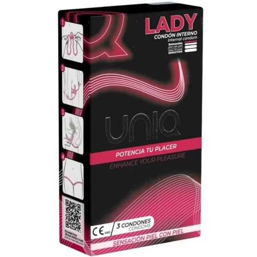 Kondomy Uniq Lady | Citlivé a bezpečné používání
