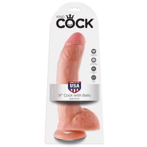 Dildo Pipedream King Cock 9 s realistickými detaily