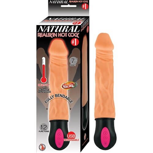 Dildo Nasstoys Realistic Warming 7" s ohřevem