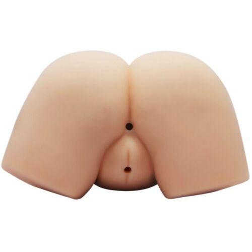 Masturbátor CRAZY BULL - Realistická vagina a anální otvor s vibrací