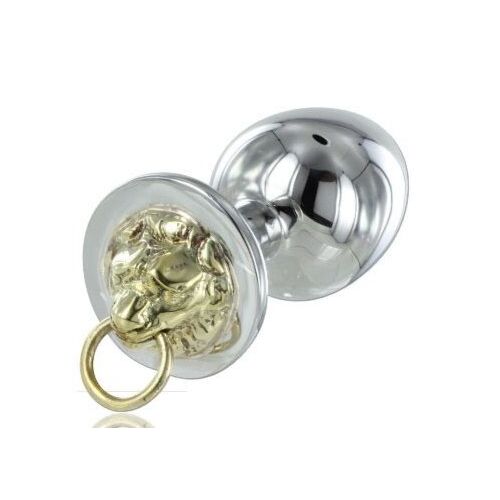 Zásun Anální Loviux METAL HARD s očkem