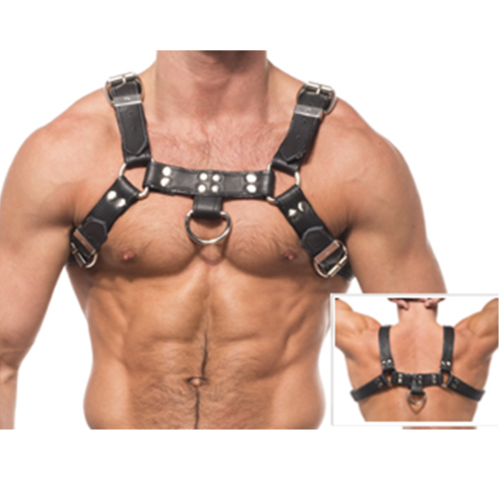Postroj Leather Body Chain Harness III pro muže