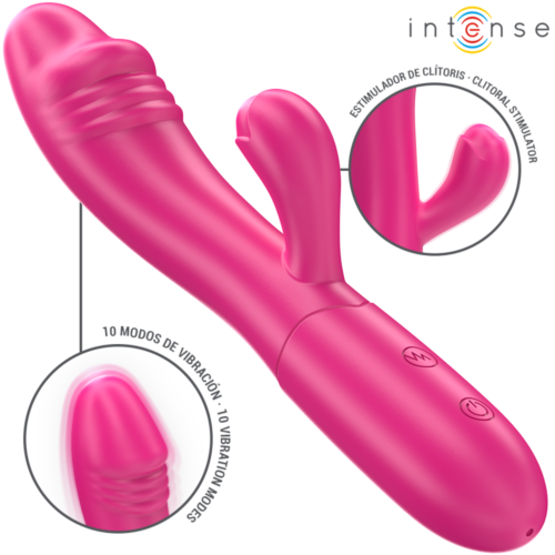 Vibrátor INTENSE IVY s flexibilním designem a jazýčkem