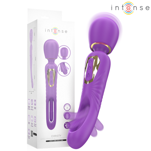 Vibrátor INTENSE HIGH TECH Christy s oscilačním jazykem