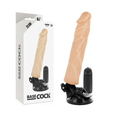 Vibrátor BASECOCK 21 cm s dálkovým ovládáním