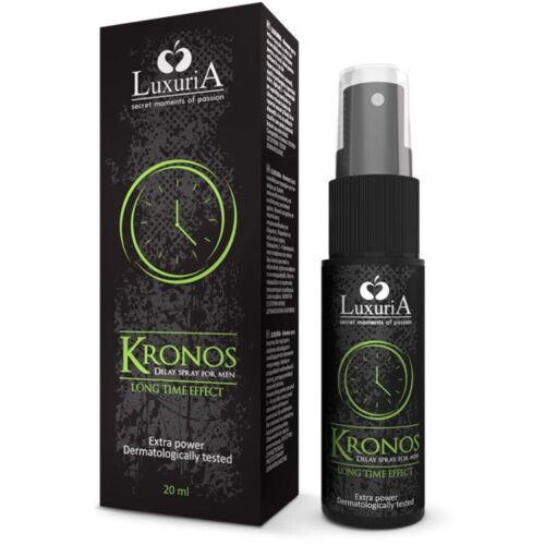 Sprej Intimateline Luxuria Kronos s desenzibilizujícím účinkem