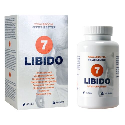 Tablety Libido7 Morningstar Pharma pro přirozené zvětšení penisu